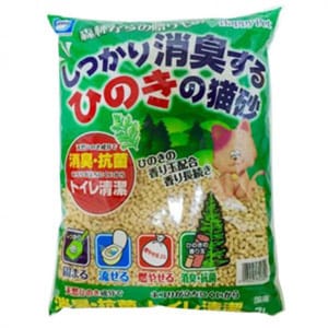 日本HappyPet大塚超強凝結柏 日本HappyPet大塚超強凝結柏 木貓砂 7L 7L  正面圖