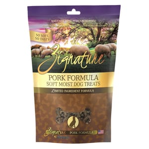 Zignature Zignature 香軟鮮肉狗小食 豚肉 4OZ   正面圖