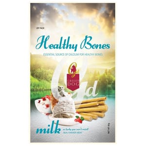 Greedy Greedy Dog 純天然狗小食 milk 牛奶 80g 80g  正面圖