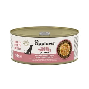 Applaws Applaws 狗罐頭 天然優質雞柳及火腿及蔬菜 Chicken Breast with Ham and Vegetables 156g 156g 正面圖