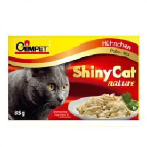 Gim Gim Cat 貓罐頭 ShinyCat Nature 天然優質水煮罐 雞肉 85g 85g  正面圖