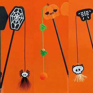 HelloDOG HelloDOG 貓玩具 搞鬼逗貓棒 1支   正面圖