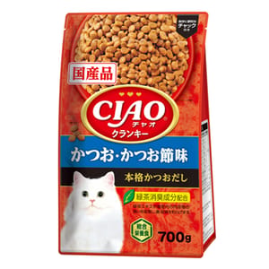 CIAO CIAO 貓糧 鰹魚及鰹魚片味 700g 700g  正面圖