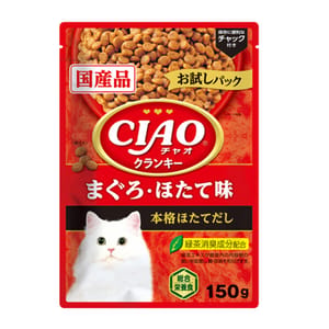 CIAO CIAO 貓糧 鰹魚及扇貝味 150g 150g  正面圖