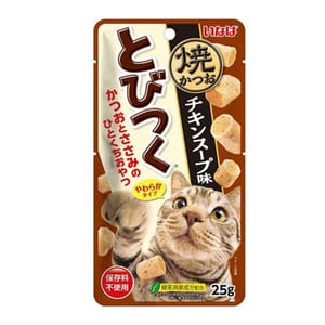 CIAO CIAO 貓零食 夾心餅 雞湯味 25g 25g 正面圖