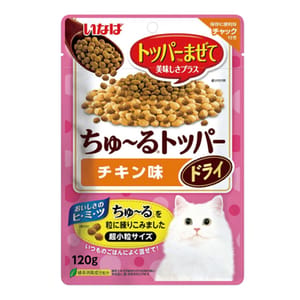 CIAO CIAO 貓零食 超小粒混合貓糧 雞肉味 120g 120g 正面圖