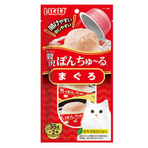 CIAO CIAO 貓零食 果凍啫哩杯 吞拿魚味 35g×2個 35g 正面圖