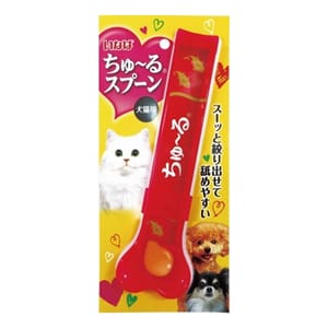 CIAO CIAO 貓犬用品 肉泥餵食棒 紅色 1支 貓犬用 正面圖
