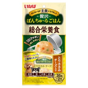 CIAO CIAO 狗肉泥 主食啫哩果凍 芝士雞肉味 35g×2個 35g 正面圖