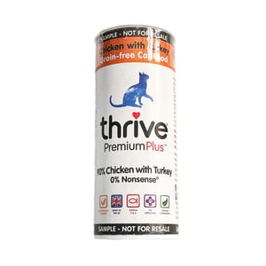 Thrive Thrive 貓糧 脆樂芙 無穀物貓糧 鮮火雞肉 試食裝 正面圖