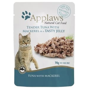 Applaws Applaws 貓濕糧 吞拿魚及鯖魚 70g 70g 正面圖