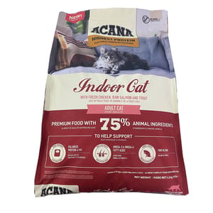 ACANA ACANA 愛肯拿 貓糧 高蛋白室內成貓糧 4.5kg 5kg  正面圖