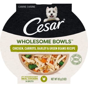 Cesar西莎 Cesar西莎 鮮肉主食碗 雞肉及蔬菜 85g 85g 正面圖