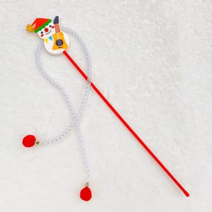 HelloDOG HelloDOG 貓玩具 聖誕可愛造型逗貓玩具 聖誕樹雪人 隨機款 側面圖