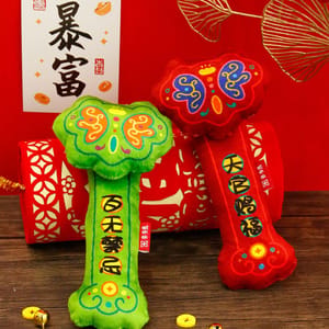 HelloDOG HelloDOG 貓玩具 如意造型逗貓玩具 隨機款 正面圖