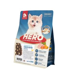 HeroMama HeroMama 貓糧 幼貓初乳晶球糧 營養嫩雞 300g 300g 正面圖