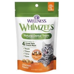 WHIMZEES WHIMZEES 貓用潔齒餅 雞味 2oz 2oz 貓用 正面圖