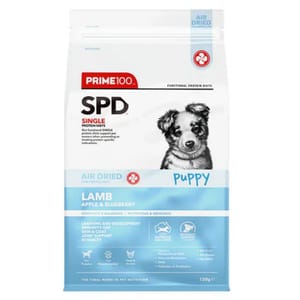 PRIME100 PRIME100 Air Dried 狗糧 幼犬糧 羊肉併蘋果藍莓 120g 120g  正面圖