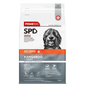 PRIME100 PRIME100 Air Dried 狗糧 成犬糧 袋鼠肉併南瓜 120g 120g 正面圖