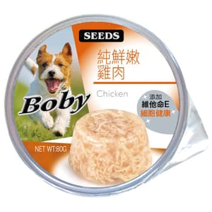 SEEDS SEEDS 狗餐盒 純鮮雞肉 80g 80g 正面圖