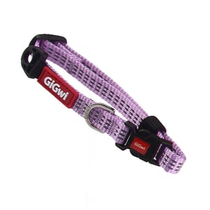 GiGwi GiGwi Lead Classic Line 寵物頸圈 紫 S 正面圖