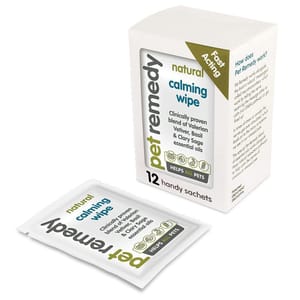 Pet Pet Remedy 放鬆濕紙巾 12包裝 12包  正面圖