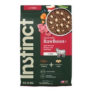 Instinct Instinct 狗糧 無穀物生肉系列 牛肉 10lb 10lb 正面圖