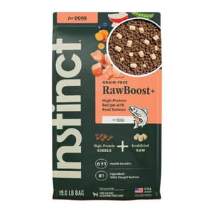 Instinct Instinct 狗糧 無穀物生肉系列 三文魚 19lb 19lb  正面圖