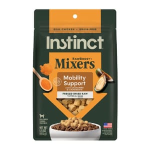 Instinct Instinct 狗糧 功能性系列 凍乾肉粒 活力健康 5.5oz 5oz 正面圖