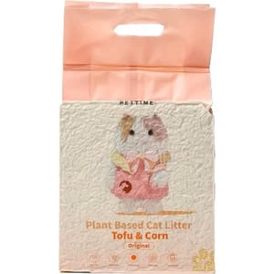 PETTIME PETTIME Tofu & Corn 小米 混合貓砂 原味7L 7L  正面圖