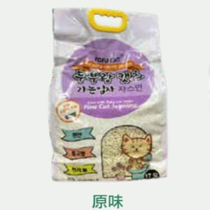 TOFU TOFU CAT 豆腐3.0貓砂 原味 17.5L 5L  正面圖