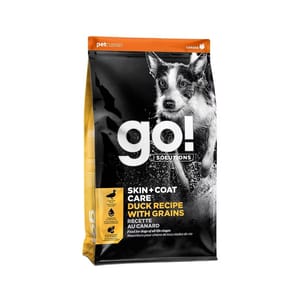 GO! GO! SOLUTIONS 狗糧 護膚美毛系列 鴨肉 12lb 12lb  正面圖