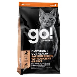 GO! GO! SOLUTIONS 貓糧 古早穀物腸胃保健系列 三文魚 16lb 16lb  正面圖
