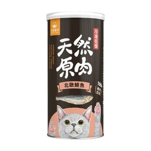 汪喵星球 汪喵星球 凍乾 DogCatStar 冷凍乾燥原肉貓零食 罐裝北歐鯡魚45g 45g 正面圖