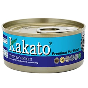 Kakato Kakato 罐頭 貓狗罐頭 吞拿魚及雞肉 170g 170g  正面圖