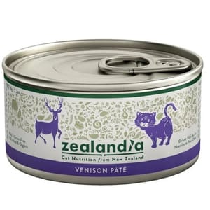 Zealandia Zealandia 狂野主廚 貓主食罐 曠野鹿 90g 90g  正面圖