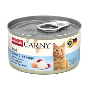 Animonda Animonda Carny 無穀物主食罐 成貓雞肉鱈魚配方 85g 85g  正面圖