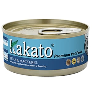 Kakato Kakato 罐頭 貓狗罐頭 吞拿魚及鯖花魚 170g 170g 正面圖