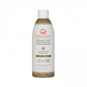 Aroma Aroma Paws 除牛蜱、蚤 防敏感洗毛水 13.5oz 5oz 犬用 正面圖