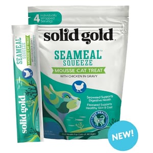 Solid Solid Gold 素力高 天然營養慕絲小食 雞肉 14g x 4 14g  正面圖