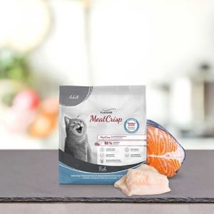PLATINUM PLATINUM 貓糧 鮮魚肉脆 成貓配方 400g 400g 正面圖