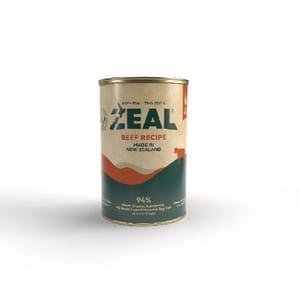 ZEAL ZEAL 狗罐頭 無穀物鮮肉罐頭系列 牛肉配方 390g 390g 正面圖