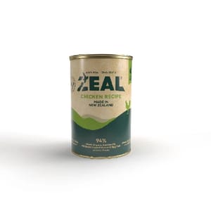 ZEAL ZEAL 狗罐頭 無穀物鮮肉罐頭系列 雞肉配方 390g 390g 正面圖