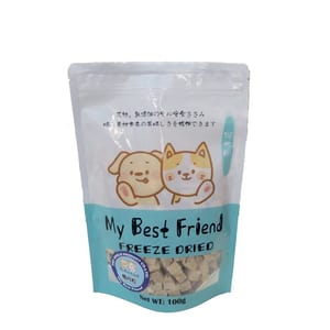 My My Best Friend 脫水貓狗小食 鴨肉粒 100g 100g  正面圖