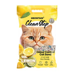 Clean Clean Step 礦物貓砂 檸檬味 10L 10L  正面圖