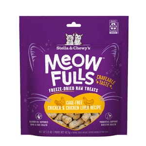 Stella & Chewy's Stella & Chewy's 喵呼!貓凍乾小食 雞肉+雞肝 1.5oz 5oz 正面圖