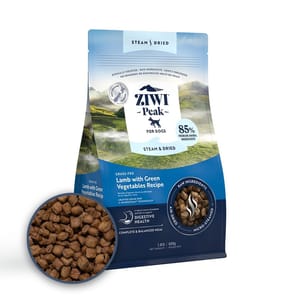 ZiwiPeak ZiwiPeak 狗糧 微蒸風乾系列 草飼牛肉 配綠色蔬菜 食譜 800g 800g 正面圖