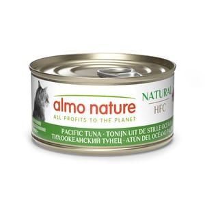 Almo Almo Nature HFC 貓罐頭 天然系列 太平洋吞拿魚 70g 70g  正面圖