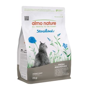 Almo Almo Nature Holistic 貓糧 成貓糧絕育配方 新鮮鯷魚 2kg 2kg 正面圖