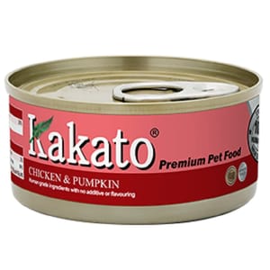 Kakato Kakato 罐頭 貓狗罐頭 雞肉及南瓜 Chicken with Pumpkin 70g 70g  正面圖